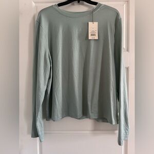 Target Light Blue Women's Top